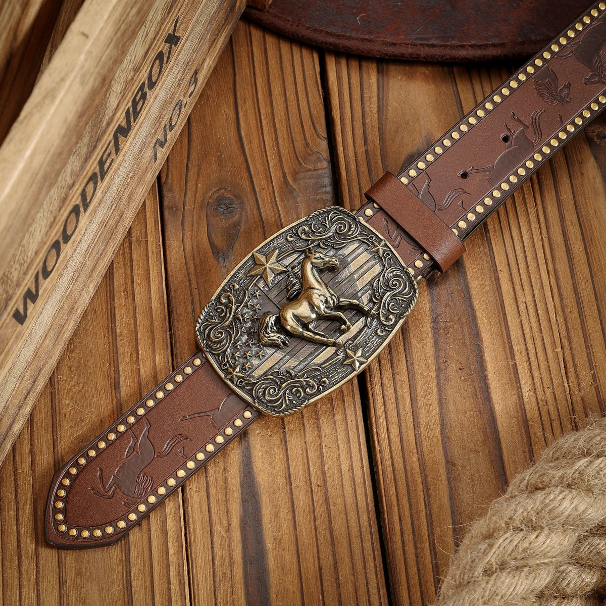Casual Buckle Belt - Cowboy Outpost