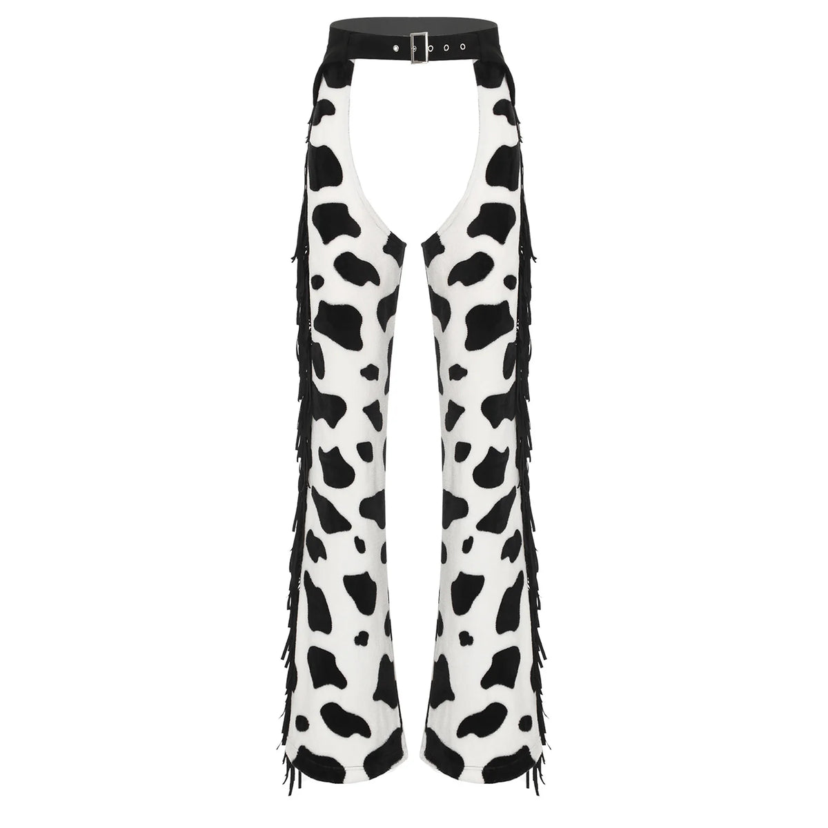 Tassel Chaps - Black - Cowboy Outpost