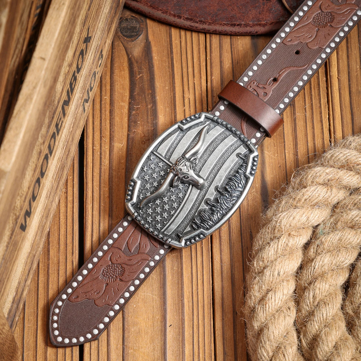 Denim Suitable Belt - Cowboy Outpost