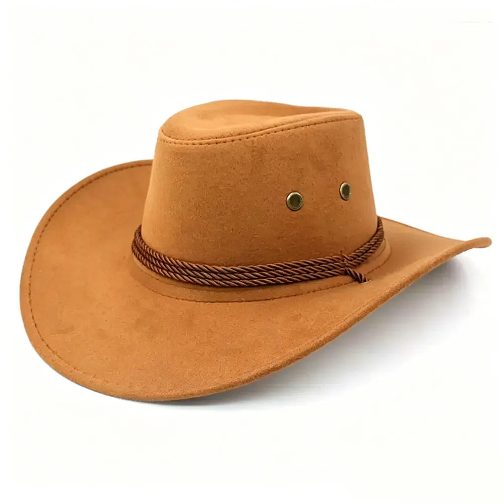 Felt Brown Cowboy Hat - Cowboy Outpost