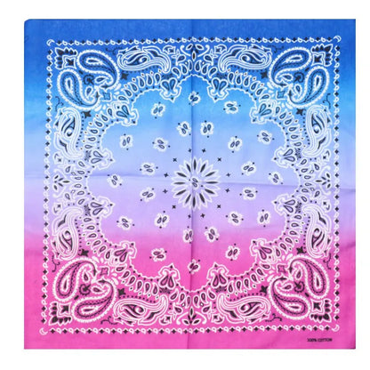 Paisley Print Bandana - Cowboy Outpost
