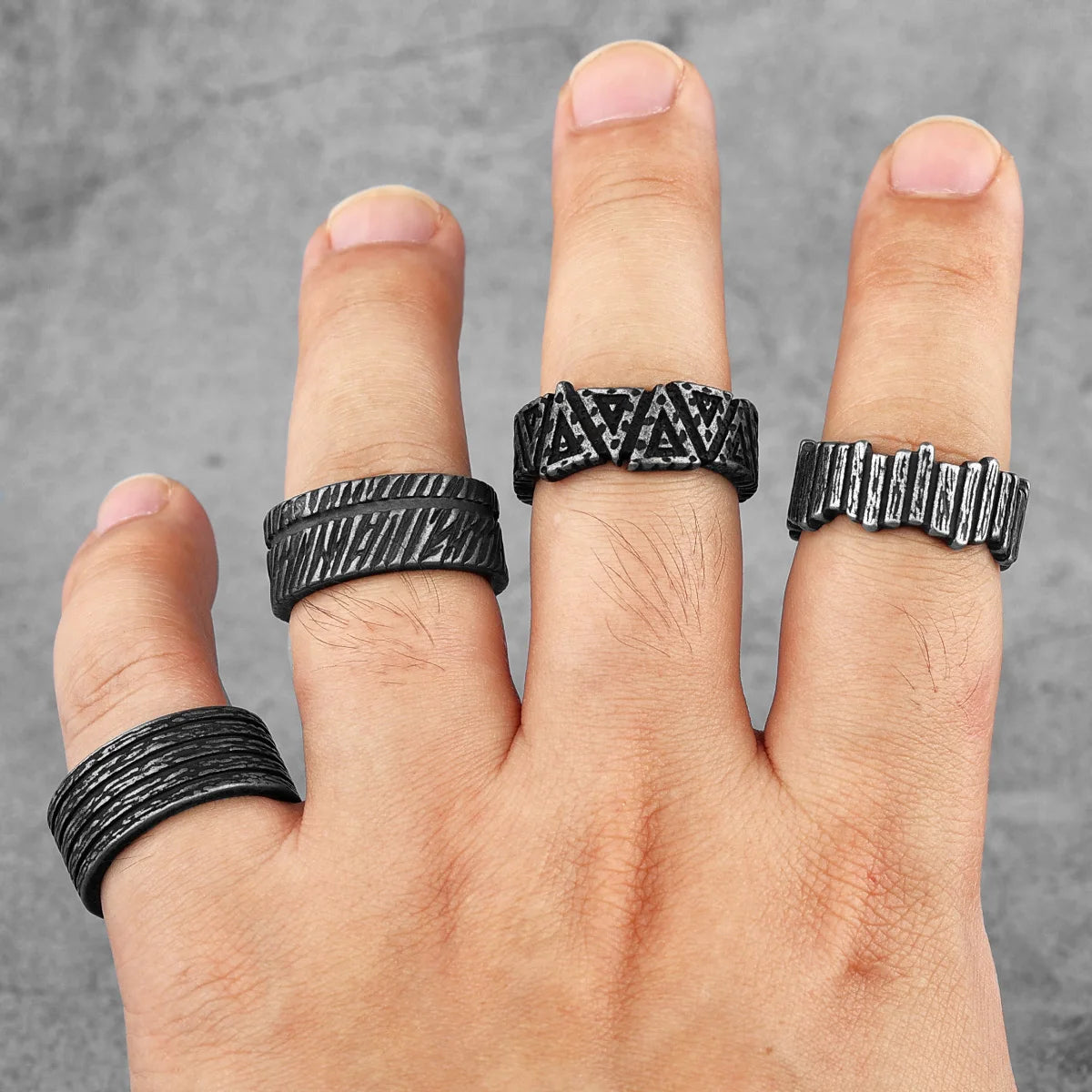 Steel Black Jewelry - Cowboy Outpost
