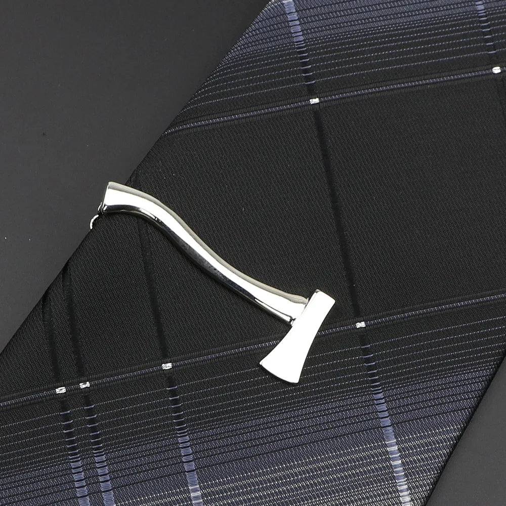 Chrome Tie Clip - 23 - Cowboy Outpost