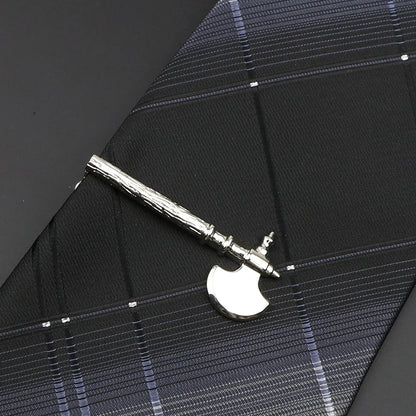 Chrome Tie Clip - Cowboy Outpost