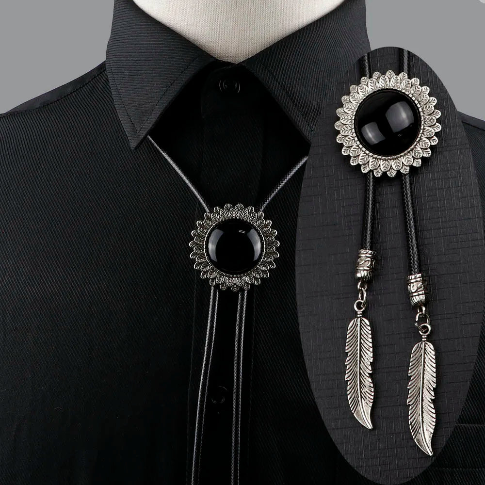 Retro Bolo Tie - 12 - Cowboy Outpost