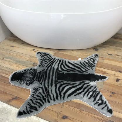 Leather Animal Cowhide Rug - leopard - Cowboy Outpost
