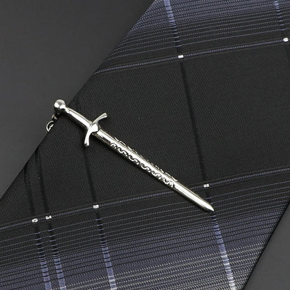 Chrome Tie Clip - 24 - Cowboy Outpost