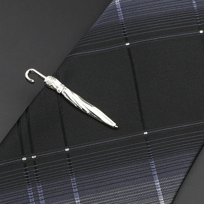 Chrome Tie Clip - 18 - Cowboy Outpost