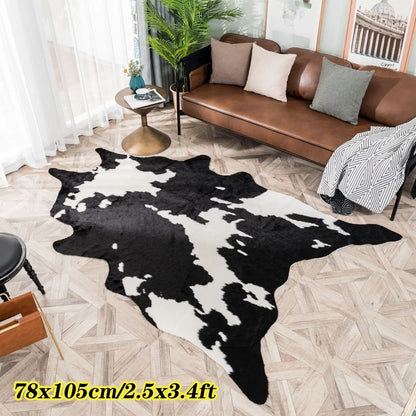 Leather Animal Cowhide Rug - deer - Cowboy Outpost