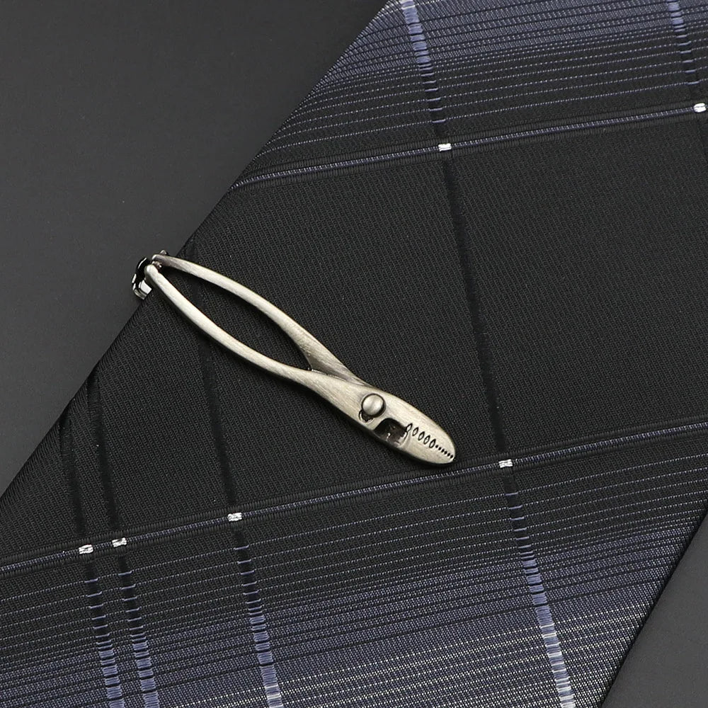 Chrome Tie Clip - 21 - Cowboy Outpost