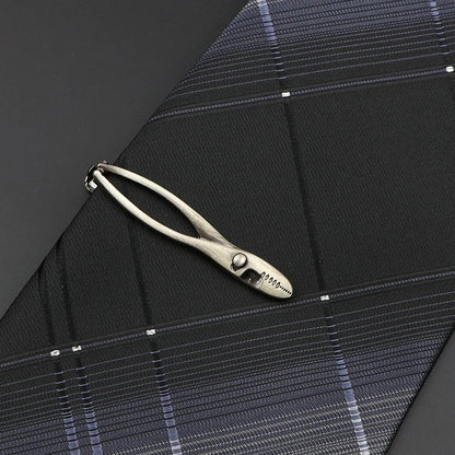 Chrome Tie Clip - 21 - Cowboy Outpost