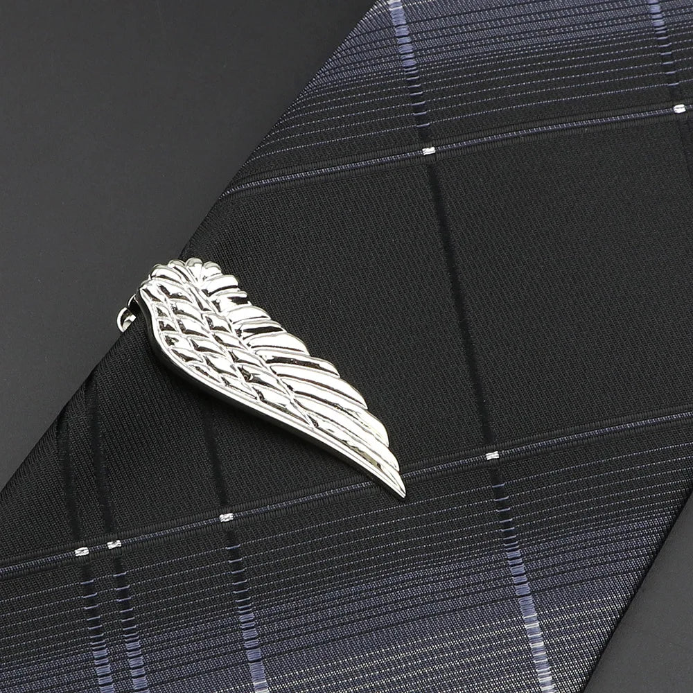 Chrome Tie Clip - 15 - Cowboy Outpost