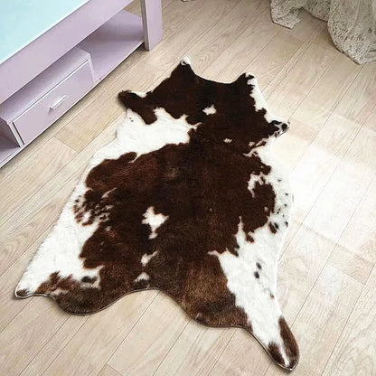 Leather Animal Cowhide Rug - Cowboy Outpost