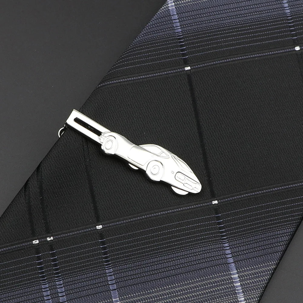 Chrome Tie Clip - 28 - Cowboy Outpost