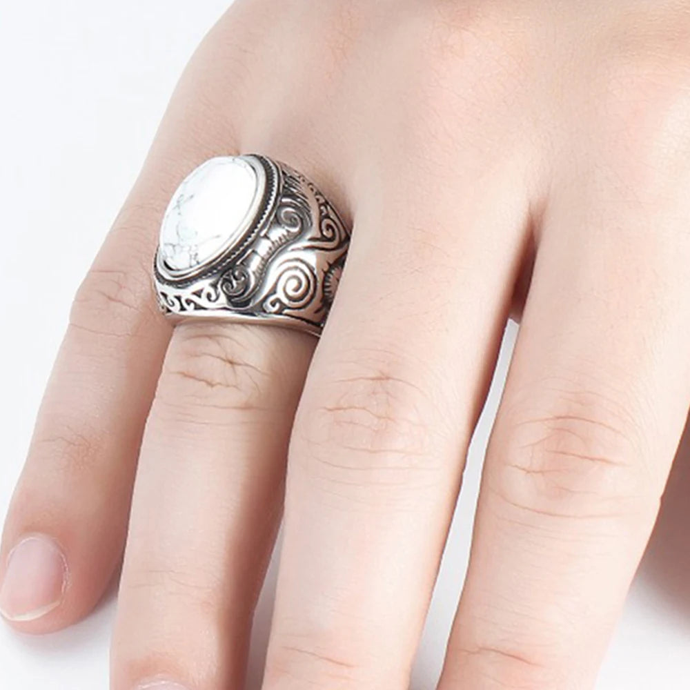 Jewelry Turquoise Rings Ring - green - Cowboy Outpost