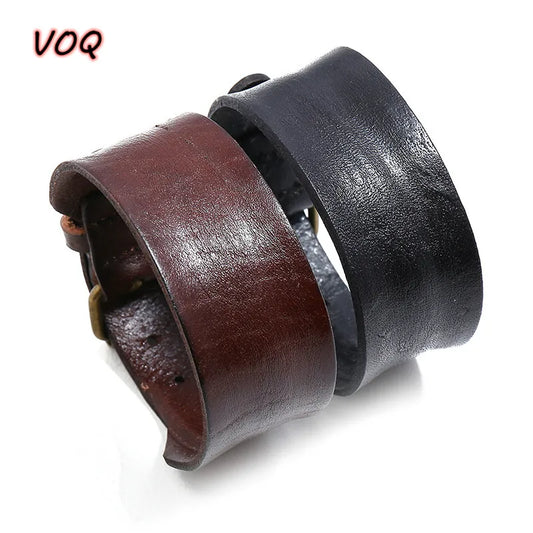 Cowhide Cuff Bracelet - Cowboy Outpost