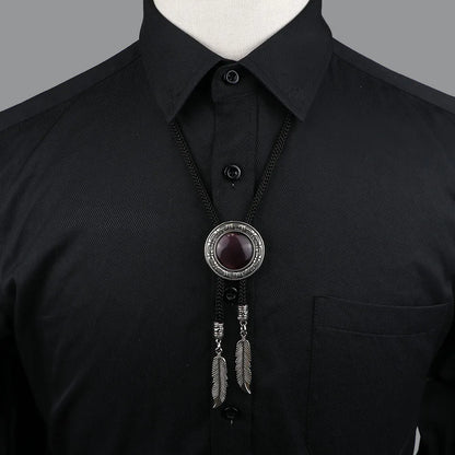 Retro Bolo Tie - 6 - Cowboy Outpost