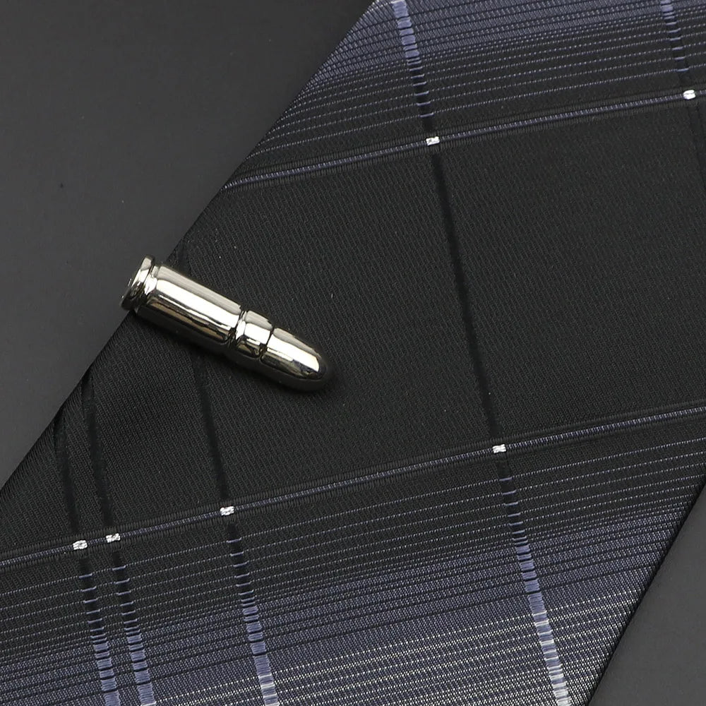 Chrome Tie Clip - 14 - Cowboy Outpost