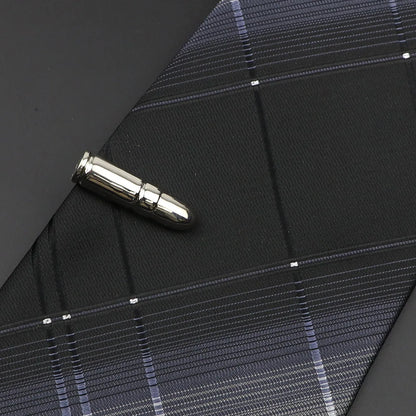Chrome Tie Clip - 14 - Cowboy Outpost