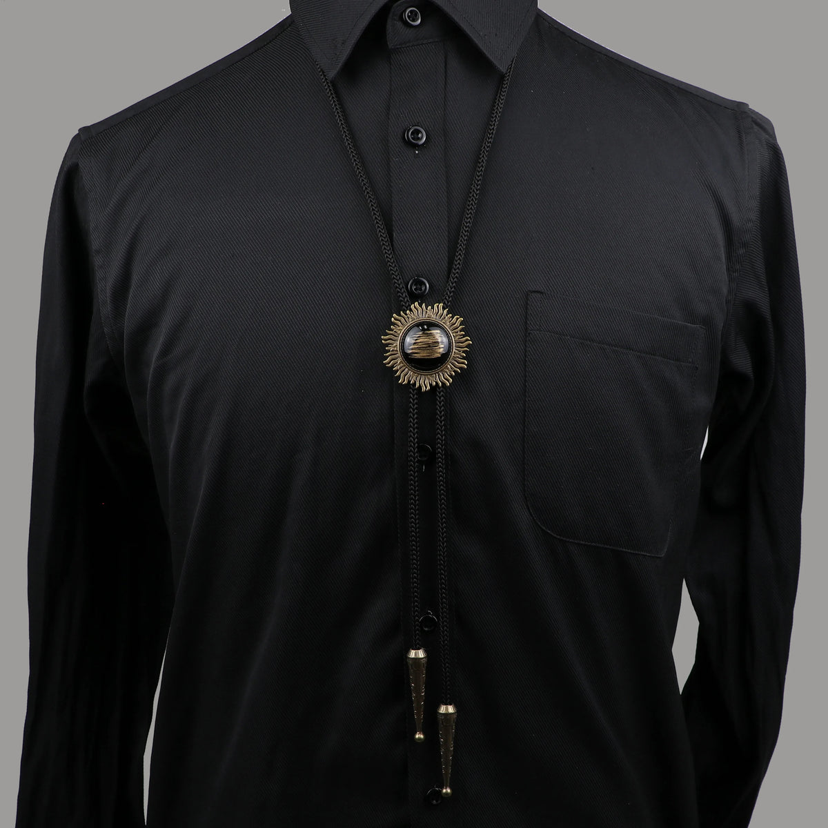 Retro Bolo Tie - 5 - Cowboy Outpost