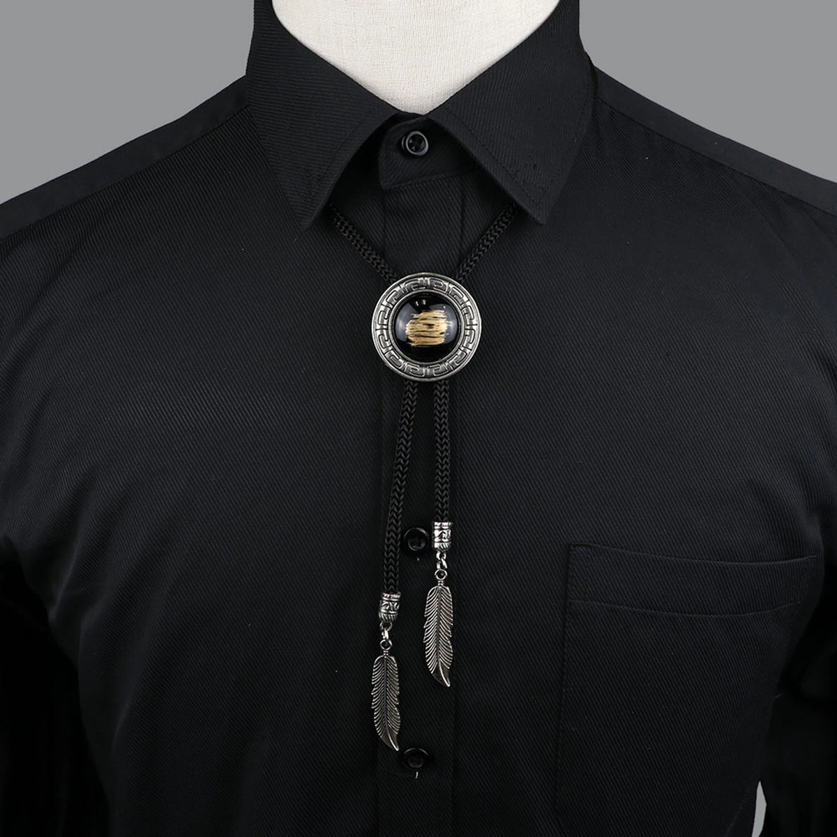 Retro Bolo Tie - 7 - Cowboy Outpost