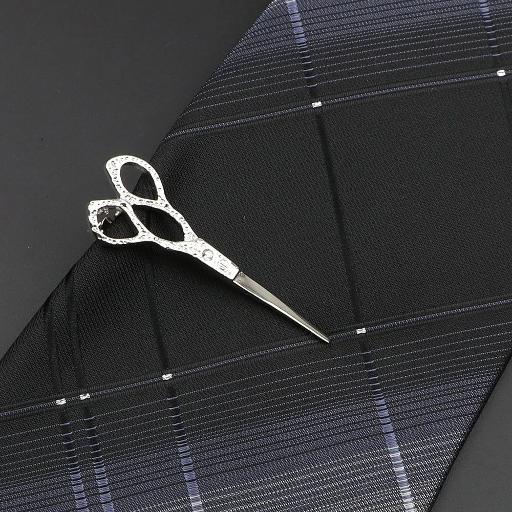 Chrome Tie Clip - 25 - Cowboy Outpost