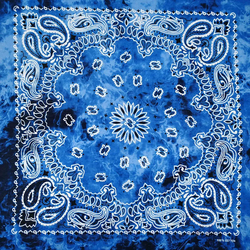 Gradient Cotton Scarf Bandana - Gradient green - Cowboy Outpost