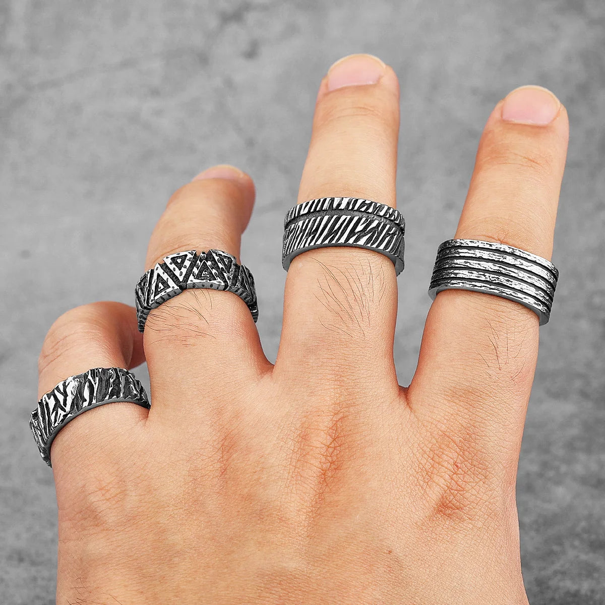 Steel Black Jewelry - Cowboy Outpost