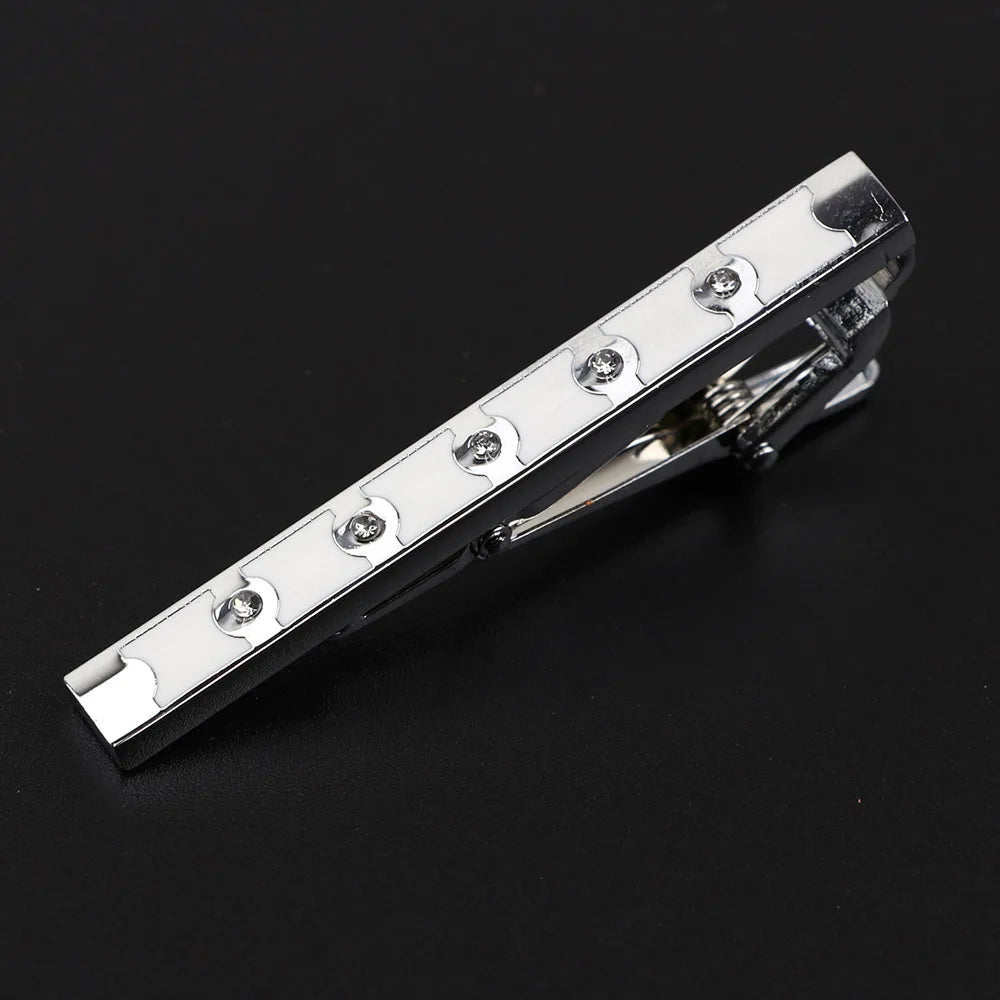 Enamel Tie Clip - 8 - Cowboy Outpost