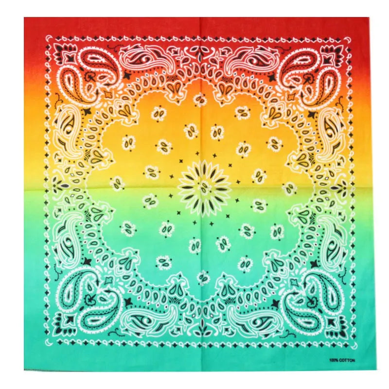 Paisley Print Bandana - Cowboy Outpost