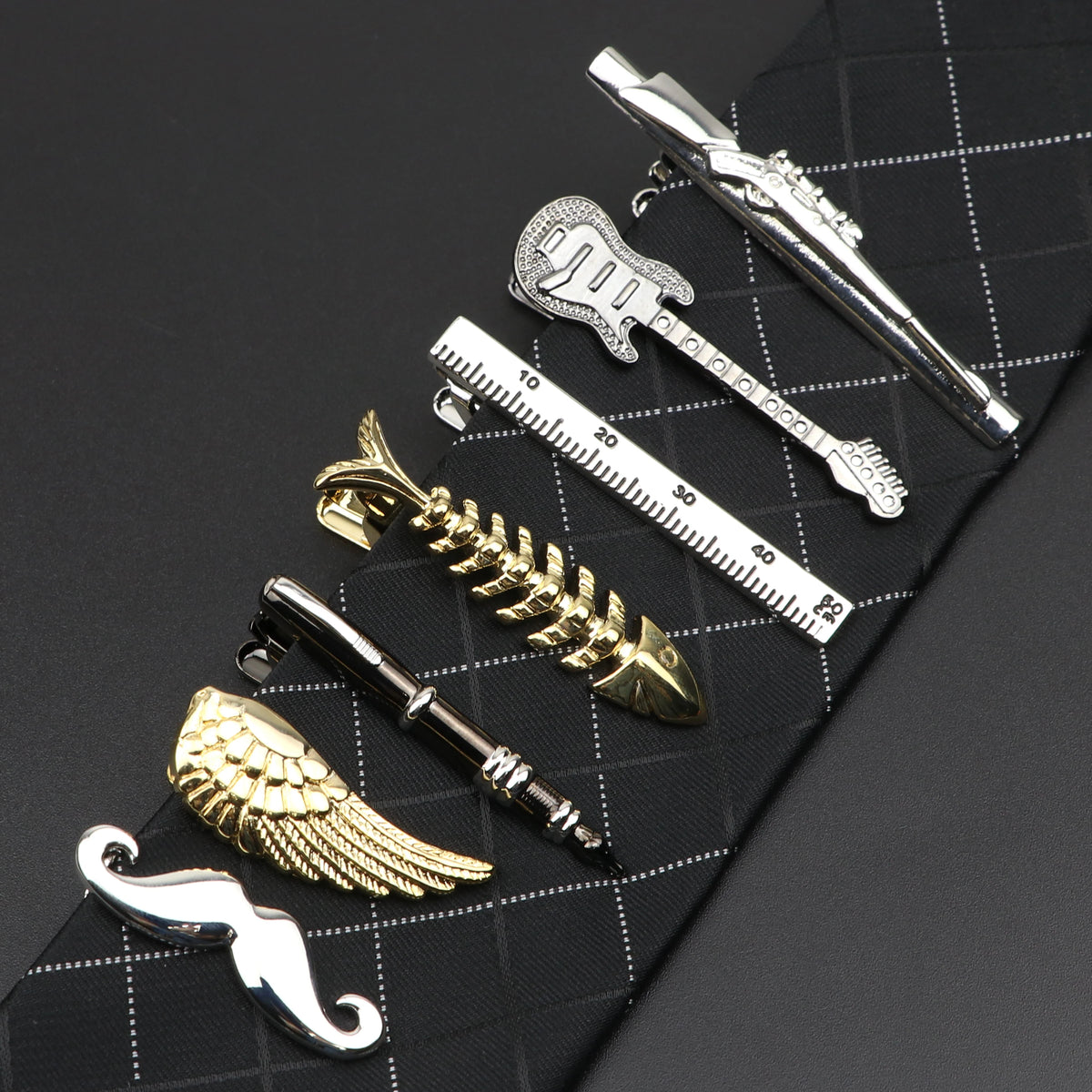 Metal Tie Clip - 9 - Cowboy Outpost