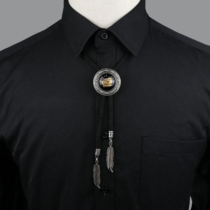 Retro Bolo Tie - 9 - Cowboy Outpost