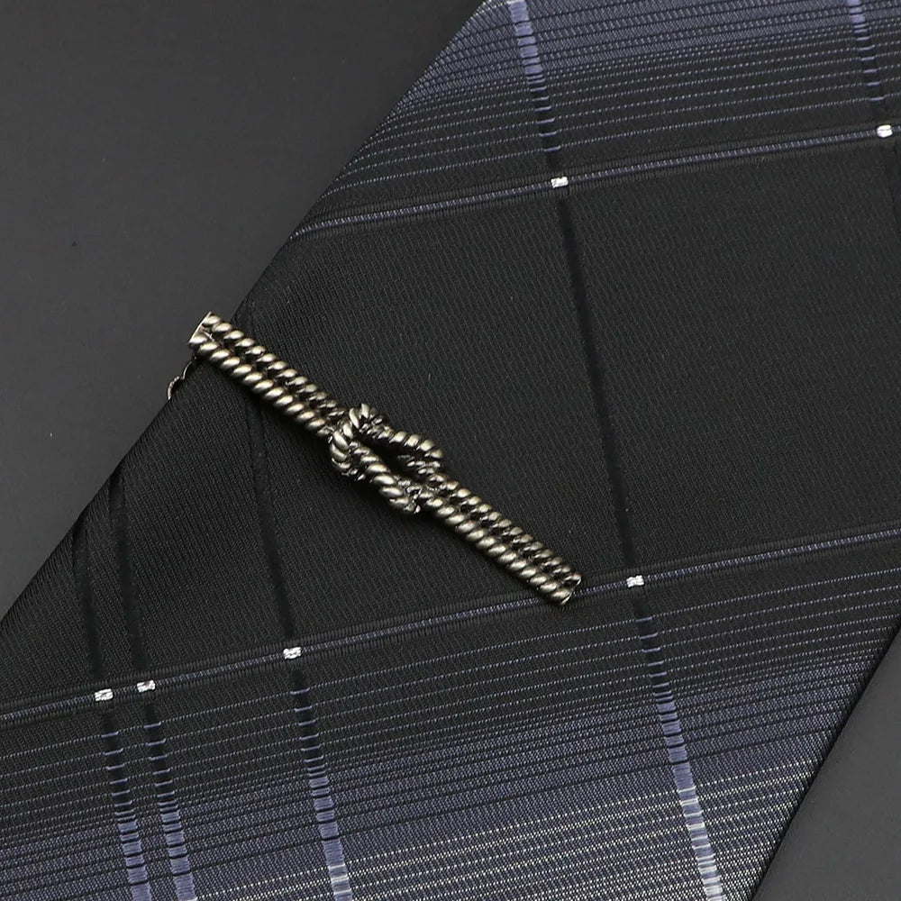 Chrome Tie Clip - Cowboy Outpost