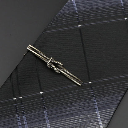 Chrome Tie Clip - Cowboy Outpost