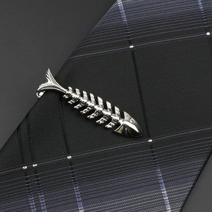 Chrome Tie Clip - 7 - Cowboy Outpost