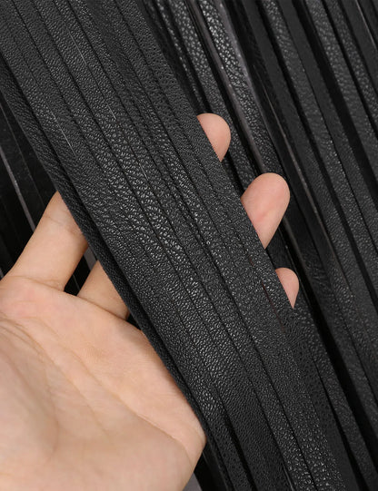 Leather Fringe Belt - Cowboy Outpost