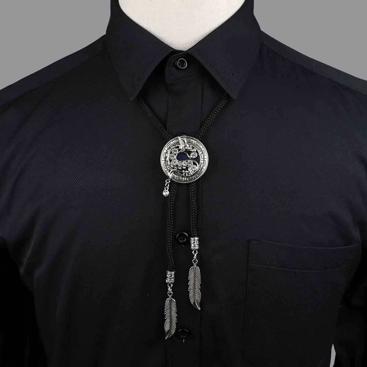 Retro Bolo Tie - 4 - Cowboy Outpost