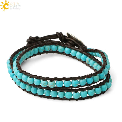 Turquoise Handmade Bracelet - Cowboy Outpost