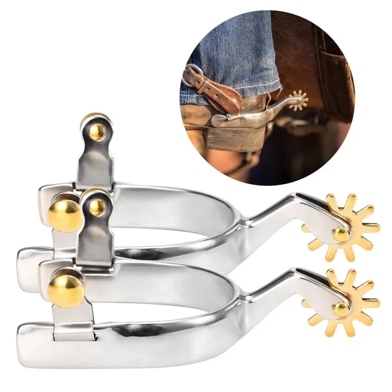 Stainless Steel Spurs - Only Belt - Cowboy Outpost