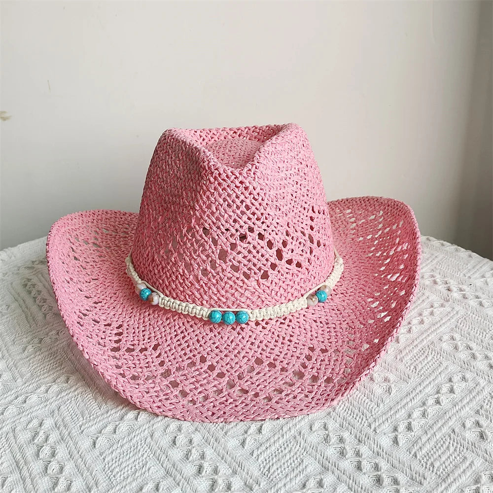 Straw Men's Cowboy Hat - 02 - Cowboy Outpost
