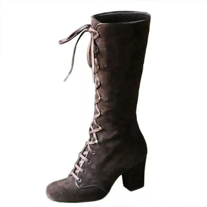 Suede Cowboy Boots - black - Cowboy Outpost