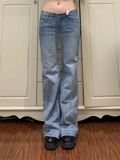 Bootcut Flare Jeans - Blue - Cowboy Outpost