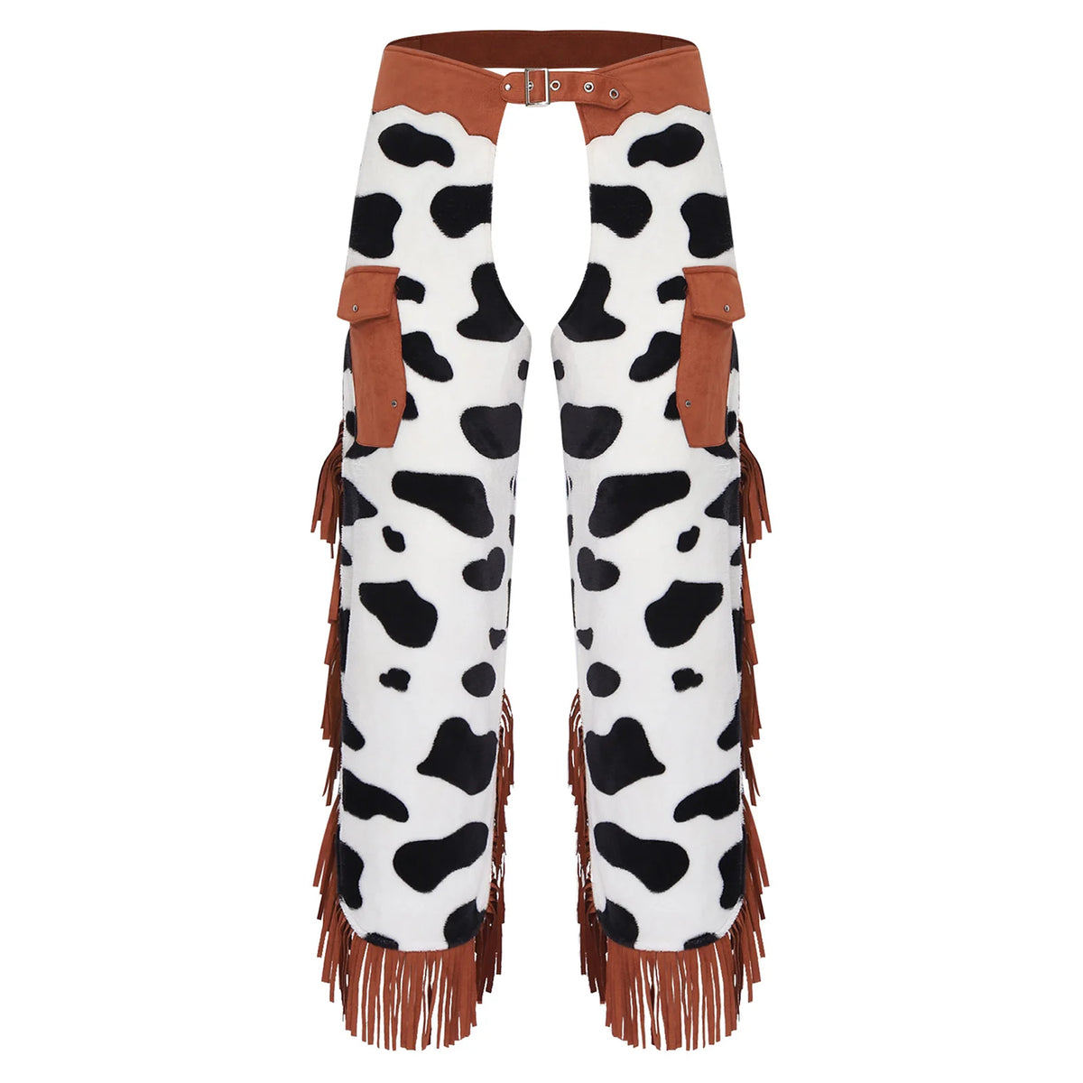 Tassel Chaps - Black - Cowboy Outpost