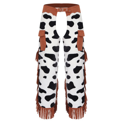 Tassel Chaps - Black - Cowboy Outpost