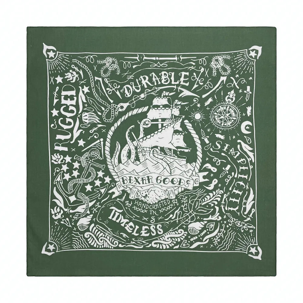 Scarf Cotton Square Bandana - Cowboy Outpost