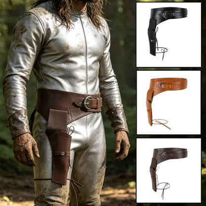 Leather Uyee Belt - StyleC - Cowboy Outpost