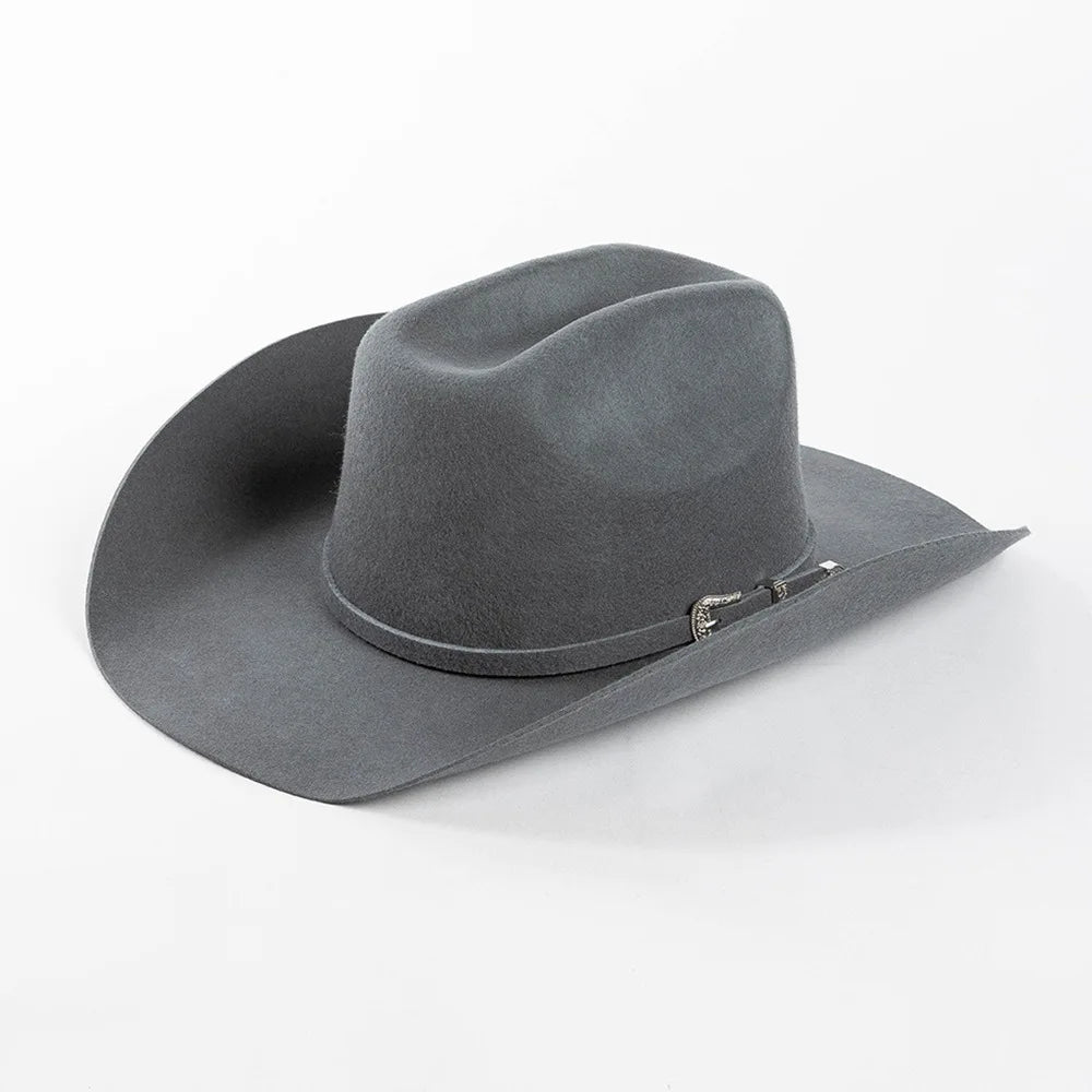 Felt Wide Brim Cowboy Hat - Lilac - Cowboy Outpost