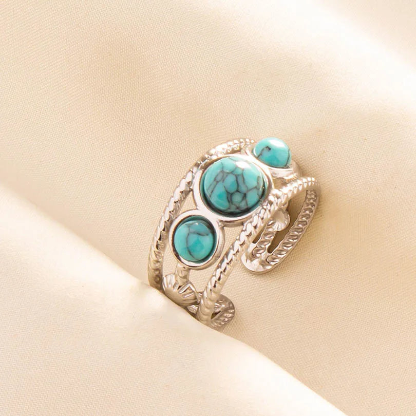 Turquoise Stainless Jewelry - Cowboy Outpost
