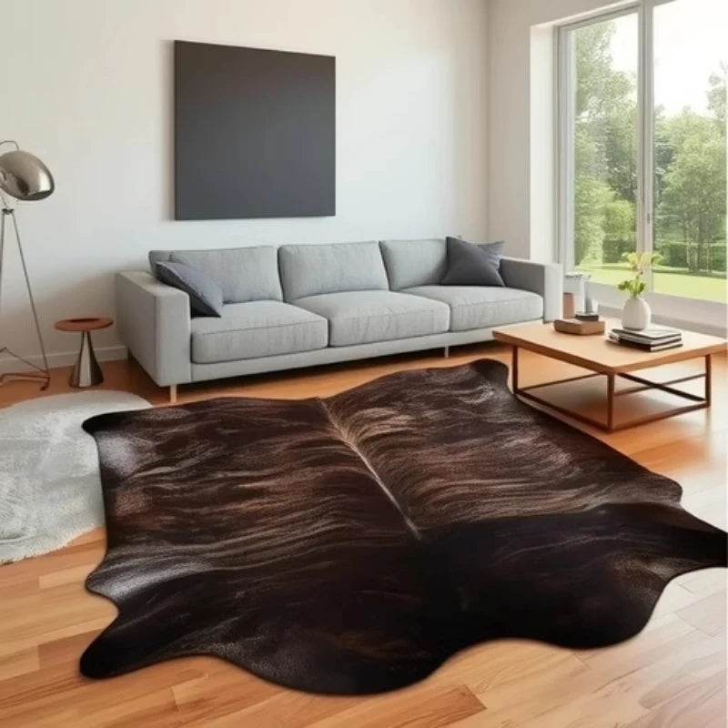 Winter Cowhide Rug - niu 32 - Cowboy Outpost
