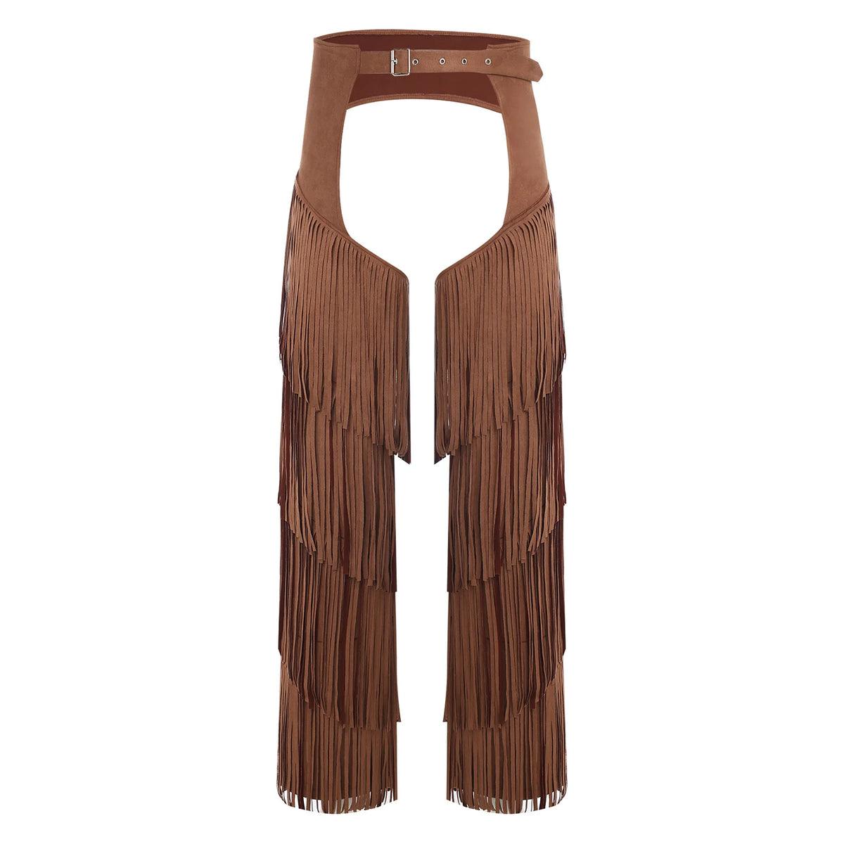 Suede Faux Chaps - Black - Cowboy Outpost